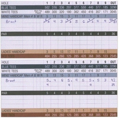 球技-高尔夫记分方法(2)比杆赛如何使用差点系统