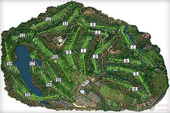 鹌鹑谷高尔夫球场 