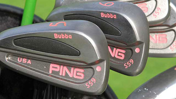 美国高尔夫大师赛美国球员巴巴-沃森(Bubba Watson)的Ping夺冠装备