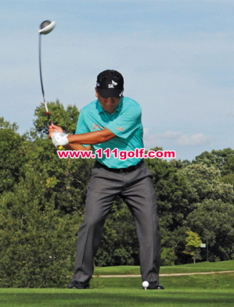 崔京周挥杆实态