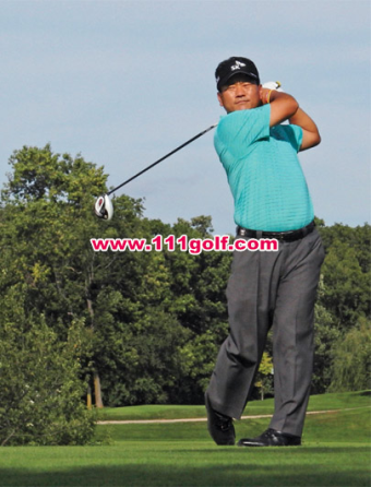 崔京周挥杆实态