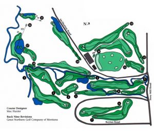 高尔夫球场地图