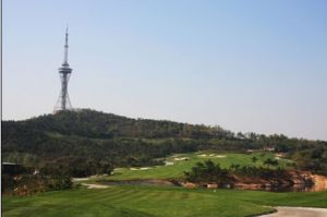 典型的山地球场