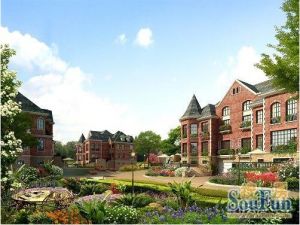 别墅唯美外景效果图