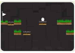 送高尔夫球进洞