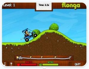 疯狂的高尔夫球车