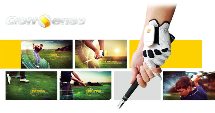 GolfSense 全球首款数字化高尔夫动作辅助训练系统