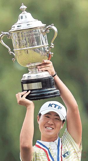 金柱演捧得US女子高尔夫公开赛桂冠